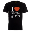 Koszulka I Love Karate Girls