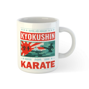 Kubek "Kyokushin Karate Japan" – Siła, dyscyplina i tradycja