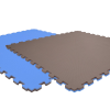 Tatami puzzlowe EVA 4 cm – szaro-niebieskie, 100 × 100 cm - NA ZAMÓWIENIE