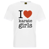 Koszulka I Love Karate Girls