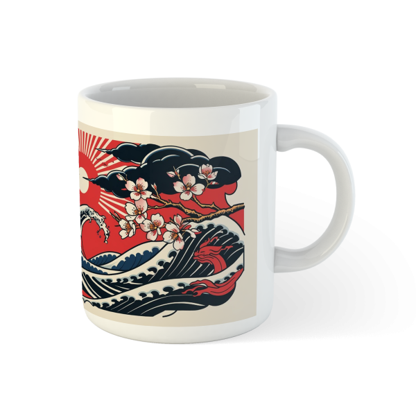 p2xjsxtqpo-japanwave1.png Kubek "Japanese Wave" – Japońska fala i kwiaty wiśni