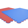 Tatami puzzlowe EVA 4 cm – niebiesko-czerwone, 100 × 100 cm - NA ZAMÓWIENIE