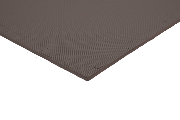 Tatami puzzlowe EVA 1 cm czarne 100×100 cm – lekka mata treningowa do karate, fitness, sztuk walk