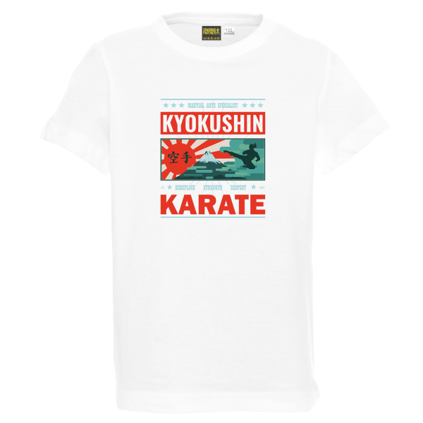 r7orkxspsq-1.png Koszulka dziecięca Kyokushin Rising Sun