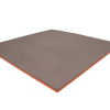 Tatami puzzlowe EVA 2 cm – szaro-pomarańczowe, 100 × 100 cm