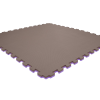 Tatami puzzlowe EVA 2 cm – szaro-fioletowe, 100 × 100 cm