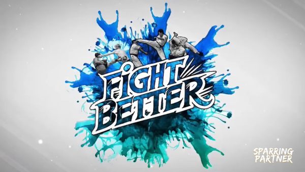 Szkolenia online FIGHT BETTER (plansza) Szkolenia online FIGHT BETTER - plansza z logo, materialy szkoleniowe